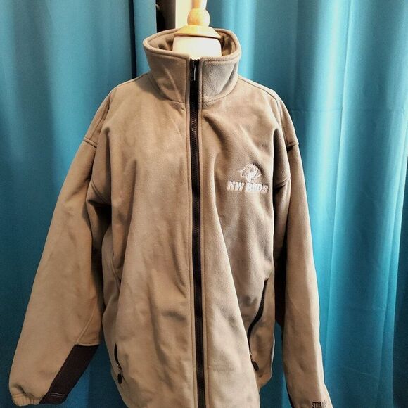 NW RODS FISHERMEN Fleece Drift Creek Outdoors Fleece Jacket - 2XL - Picture 1 of 8